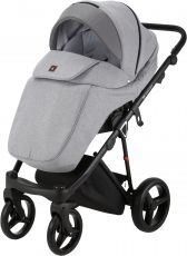 Детская коляска 2 в 1 Adamex Cristiano CR-260, ткань UV 50+, гелевые колеса